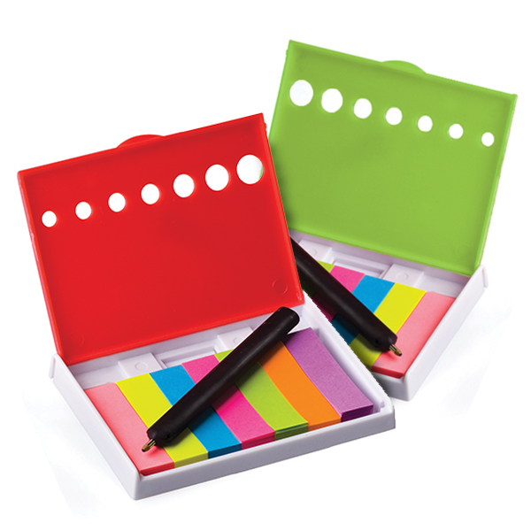 Sticky Note Holder with Mini Pen Product Image